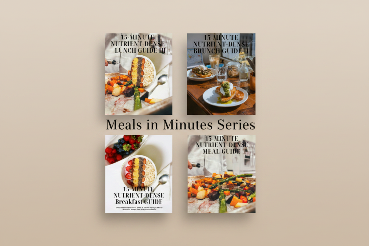 Meals in Minutes Series Collage
