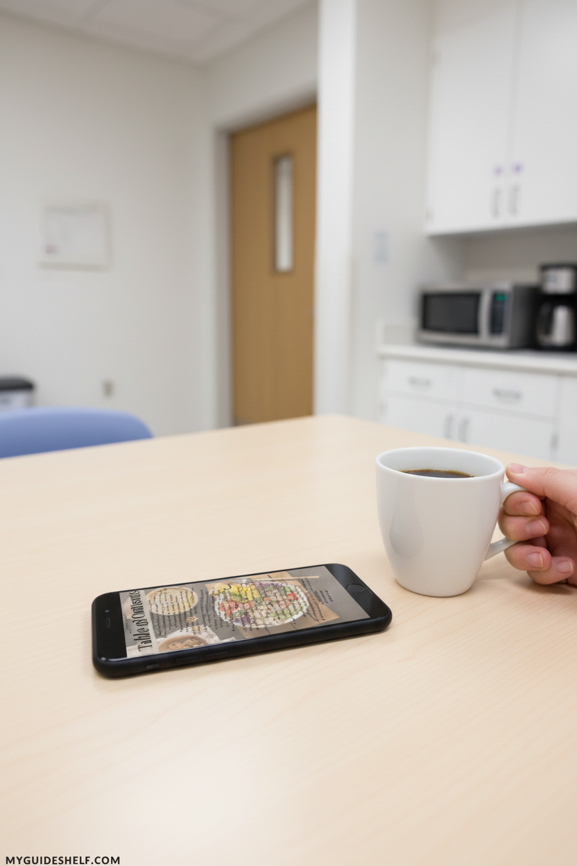 15-Minute Nutrient-Dense Lunch Guide III - Hospital Mockup